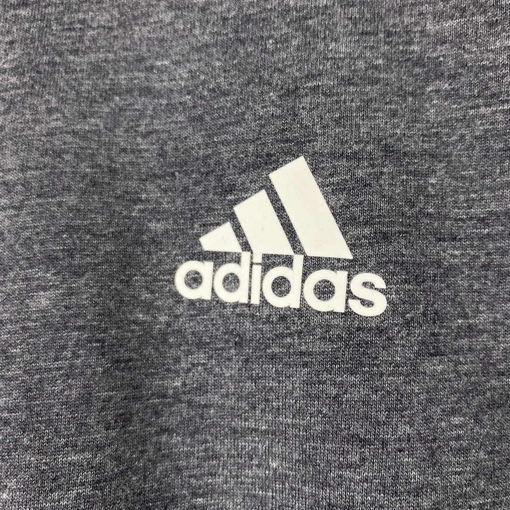 Adidas Primegreen Aeroready Mens Hoodie Size Small Gray Lightweight Pullover NWT